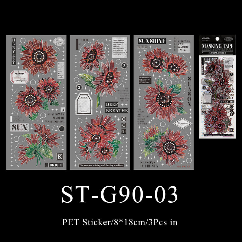 Flower painting dream Sticker
