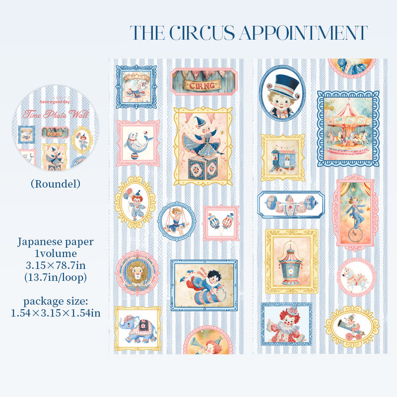 Time Photo Wall Series Washi Tape