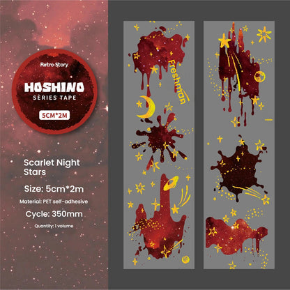 Yoshino Series Gold Stamping PET Tape
