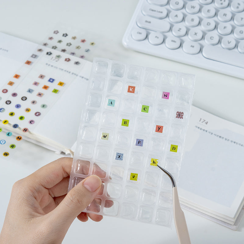 Basic Accent Series Sticker Book featuring book designs for journaling, scrapbooking and collage