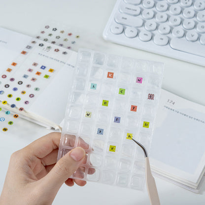 Basic Accent Series Sticker Book featuring book designs for journaling, scrapbooking and collage