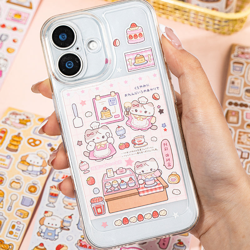 Sweet Store Manager Series Die Cutting Coated Paper Tape featuring sweet designs for journaling, scrapbooking and collage