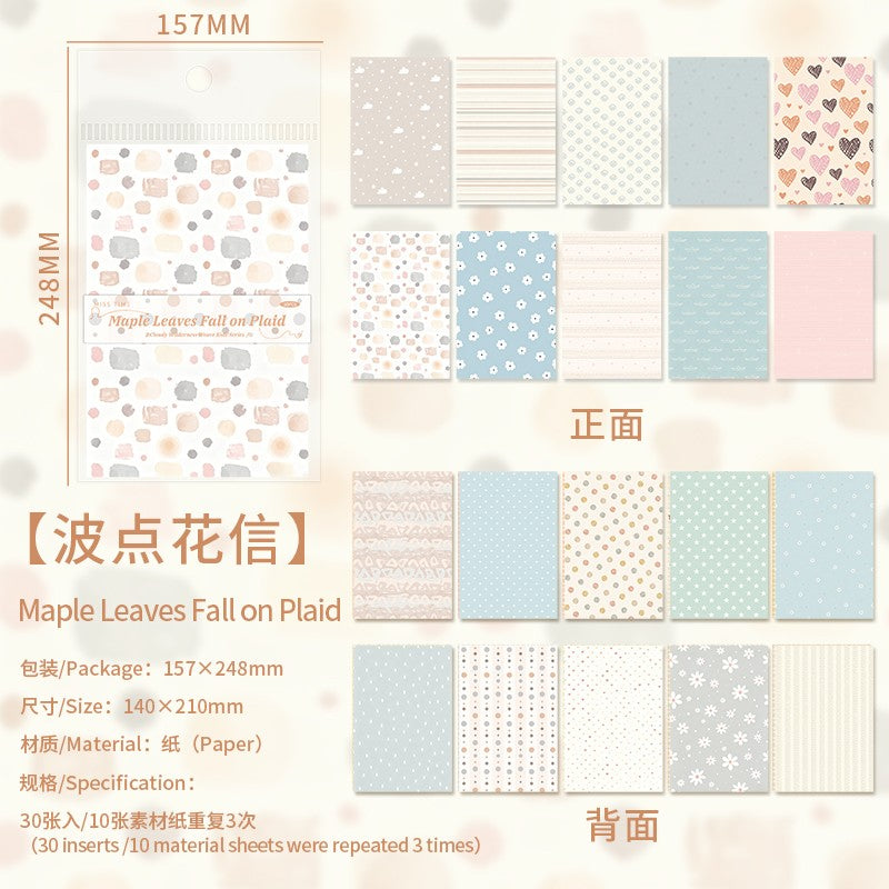 Blossom Pink Boughs Lightly Retro Textured Material Paper