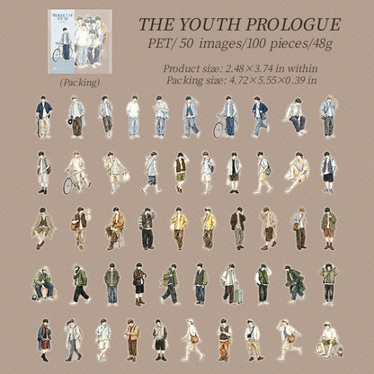 Youth Prologue Series Sticker for journaling, scrapbooking and collage