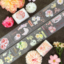 Water Floral Dyeing Fog PET Tape