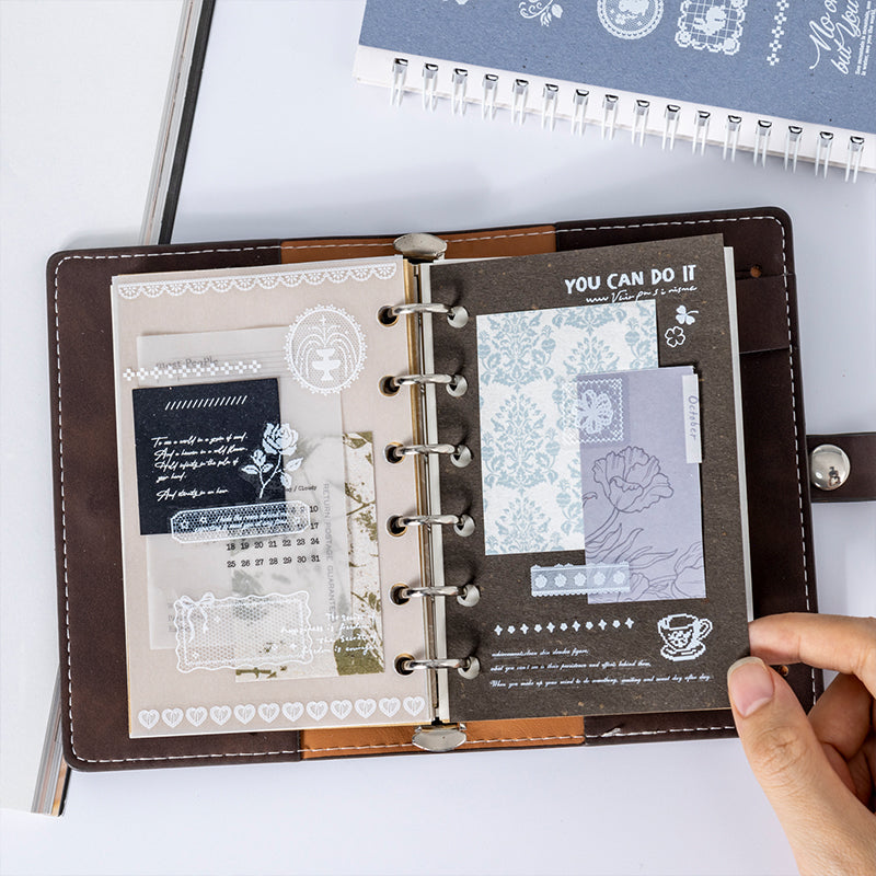 Fog Island Silk Series Die Cutting PET Tape featuring island designs for journaling, scrapbooking and collage