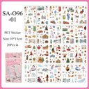 Seasonal Wandering Series Sticker Book