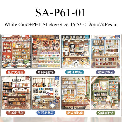 Tea Break Series 3D Sticker Book