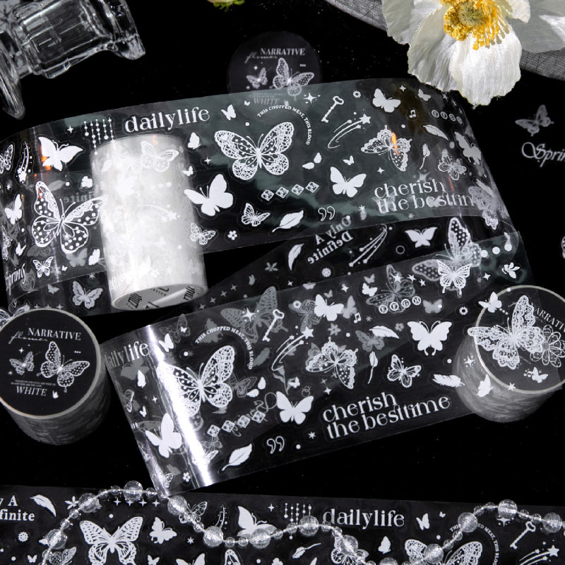Narrative Series Die Cutting PET Tape for journaling, scrapbooking and collage