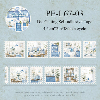 Evening Wind Knows Intent Series Die Cutting Self-adhesive Tape