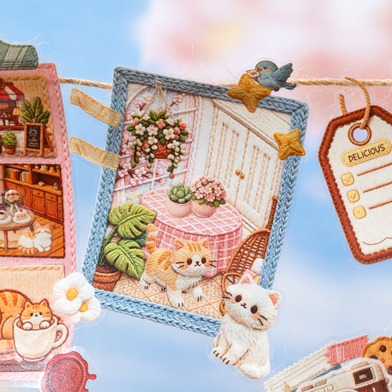 Wondrous Journey Series 3D Sticker for journaling, scrapbooking and collage