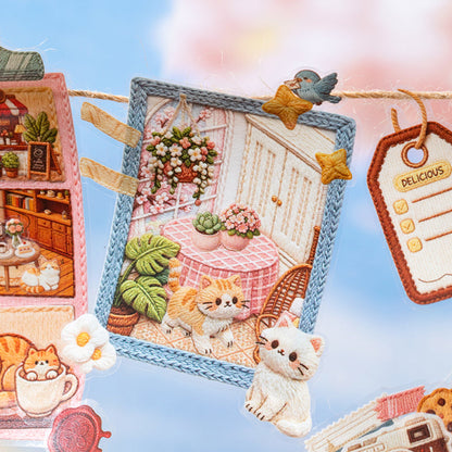 Wondrous Journey Series 3D Sticker for journaling, scrapbooking and collage