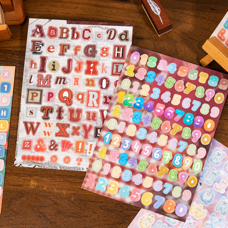 Little Moments Diary Series Sticker Book featuring book designs for journaling, scrapbooking and collage