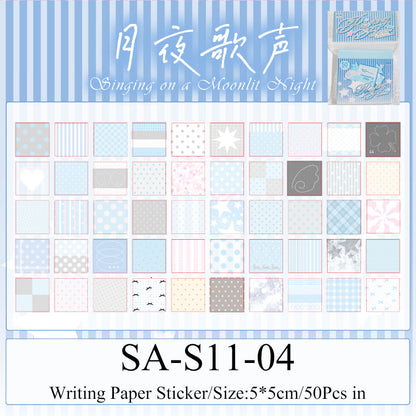 Resting Place Series Sticker Book