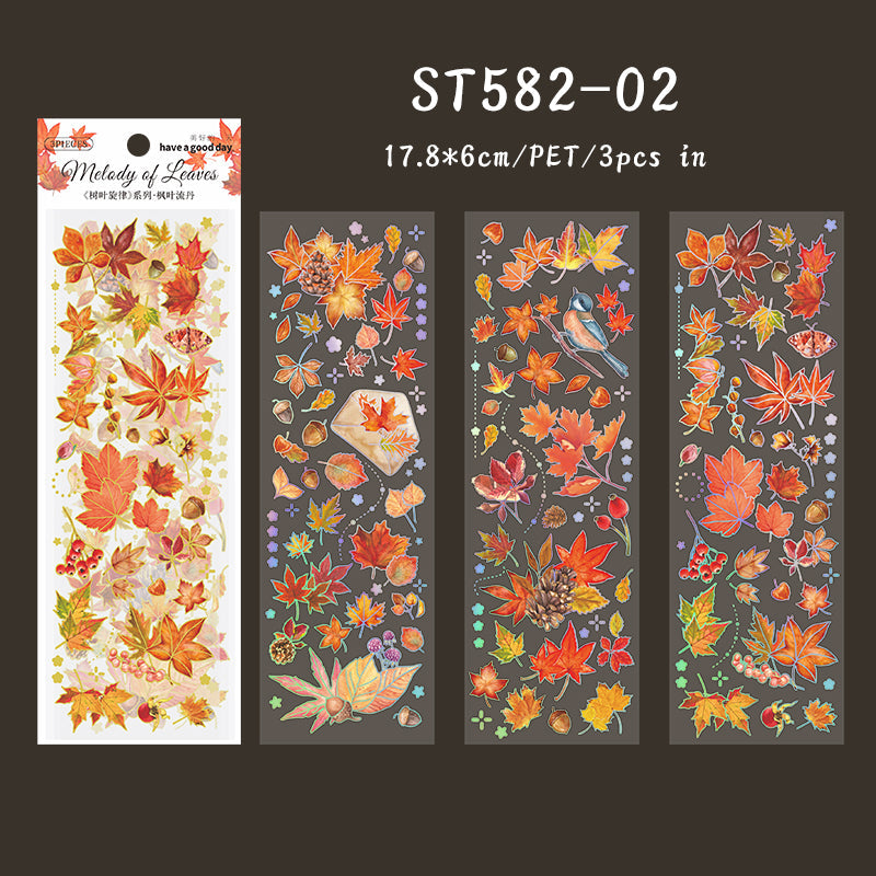 Leaf Melody Sticker