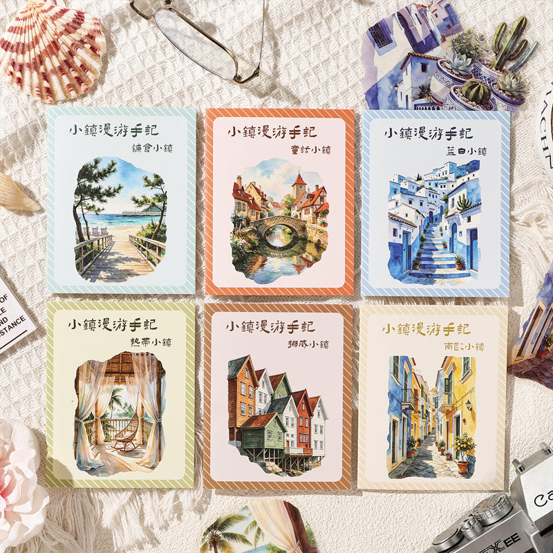 Small Town Travelogue Series Sticker for journaling, scrapbooking and collage