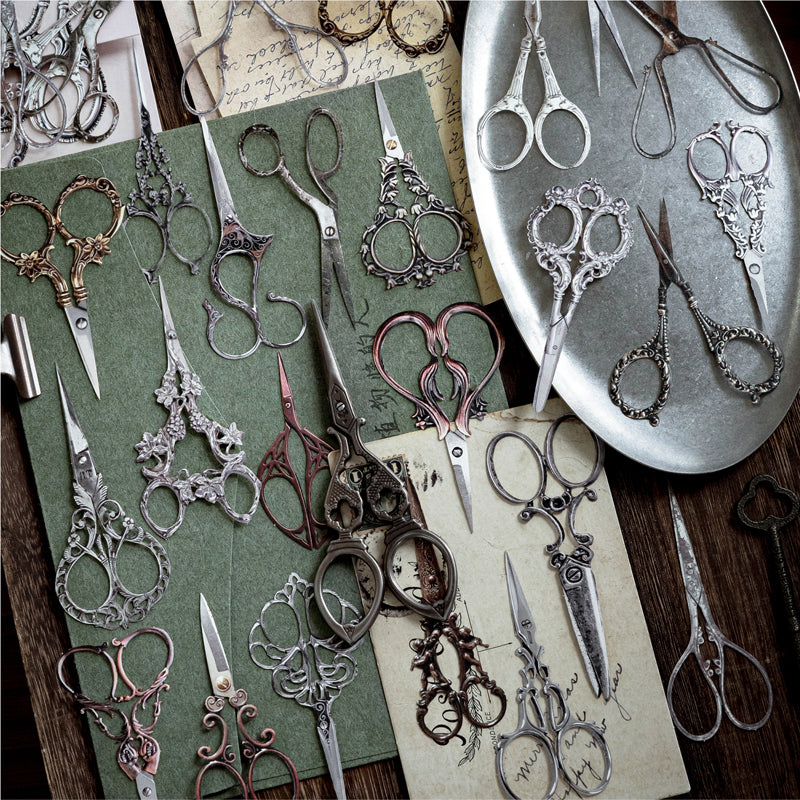Antique Exhibition Room Series Sticker for journaling, scrapbooking and collage