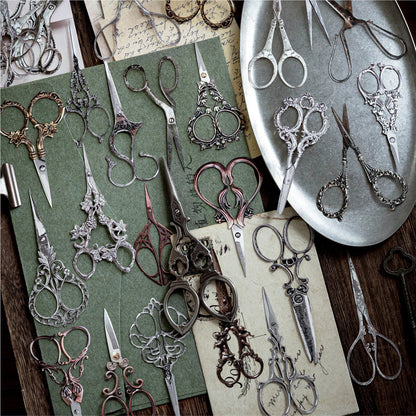 Antique Exhibition Room Series Sticker for journaling, scrapbooking and collage