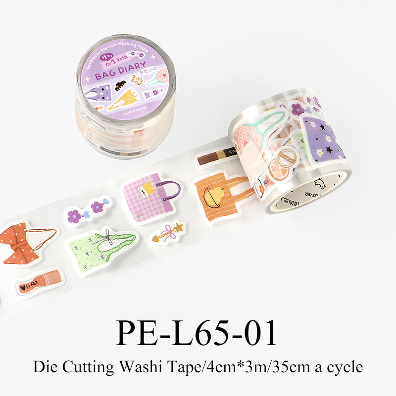 Many Small Items Series Die Cutting Washi Tape