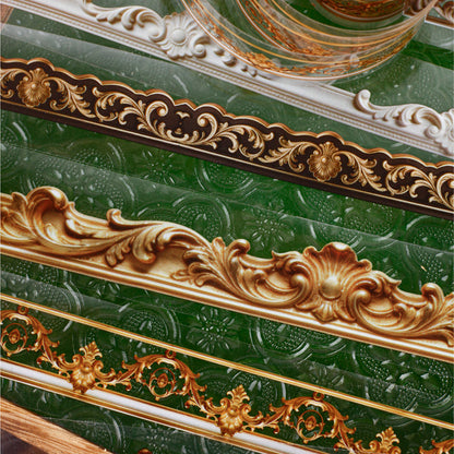 European Style Embroidery Series PET Tape featuring european designs for journaling, scrapbooking and collage