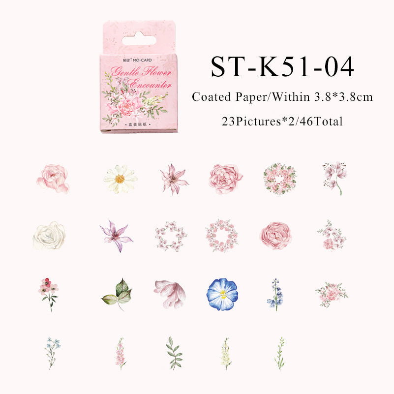 Gentle flower meet Sticker