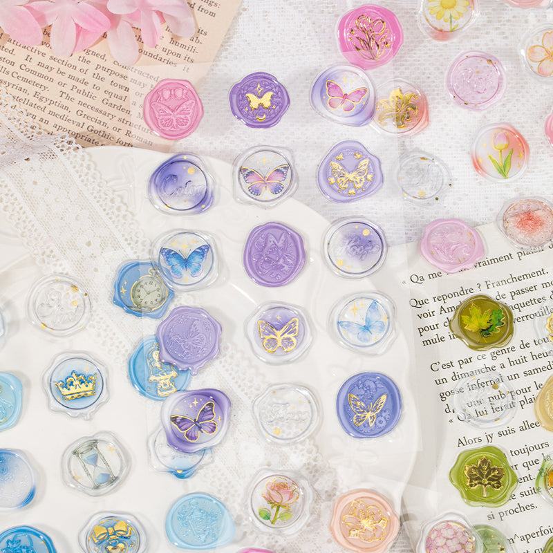 Classical Floral Sticker