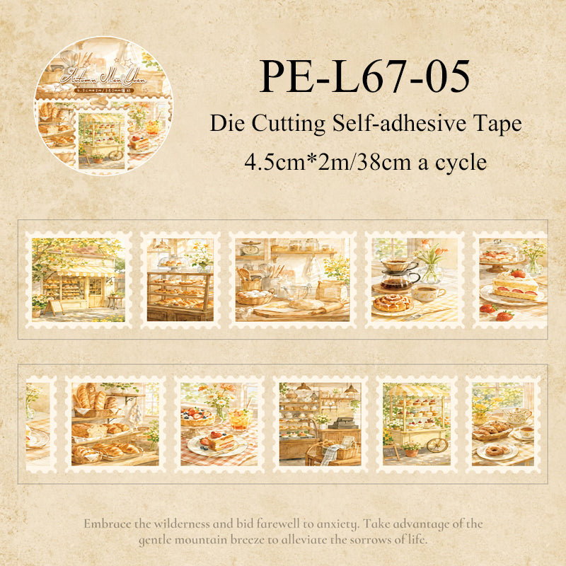 Evening Wind Knows Intent Series Die Cutting Self-adhesive Tape