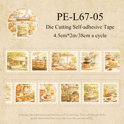 Evening Wind Knows Intent Series Die Cutting Self-adhesive Tape