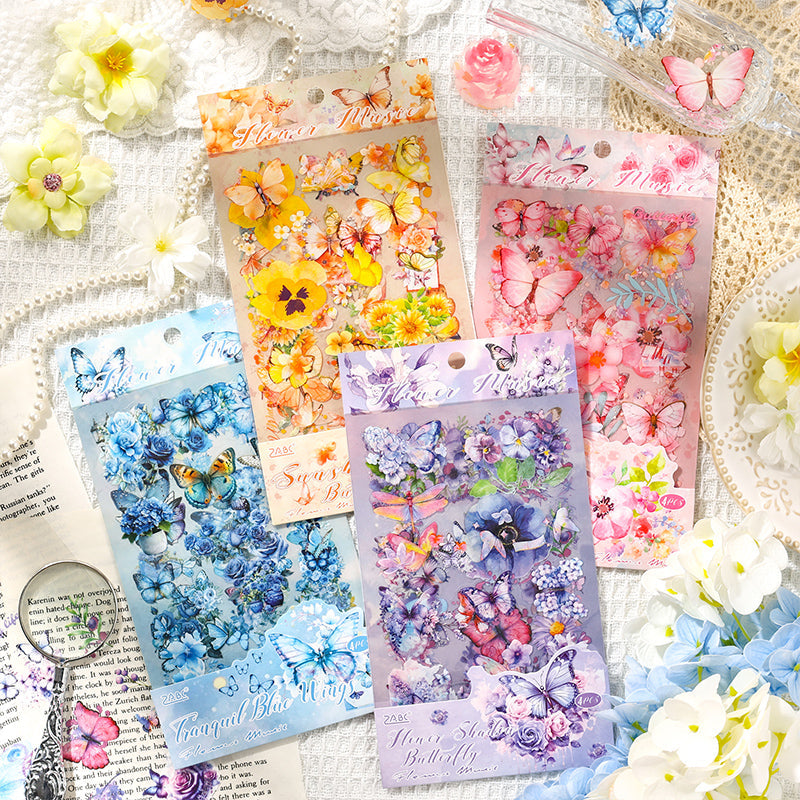 Flower Blossom Movement Sticker