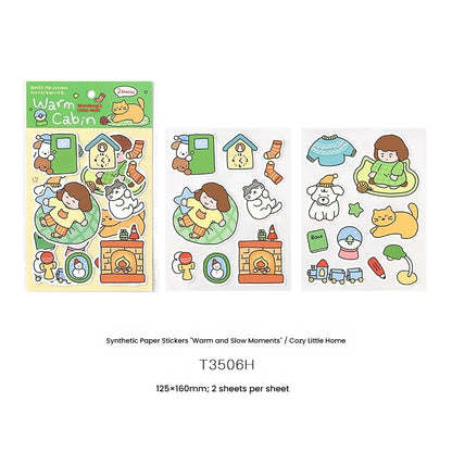 Warmth Tranquility Time Series Sticker