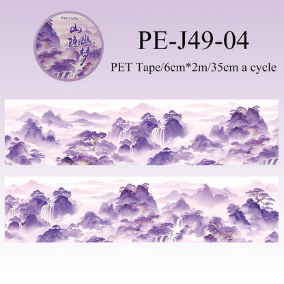 Green Mountains Series PET Tape