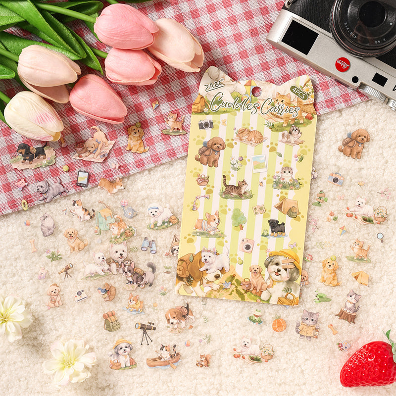 Gullu Adventure Series Sticker for journaling, scrapbooking and collage