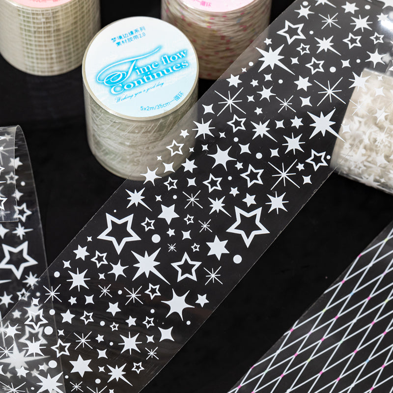 Edge Of Dreams Series PET Tape featuring dream designs for journaling, scrapbooking and collage