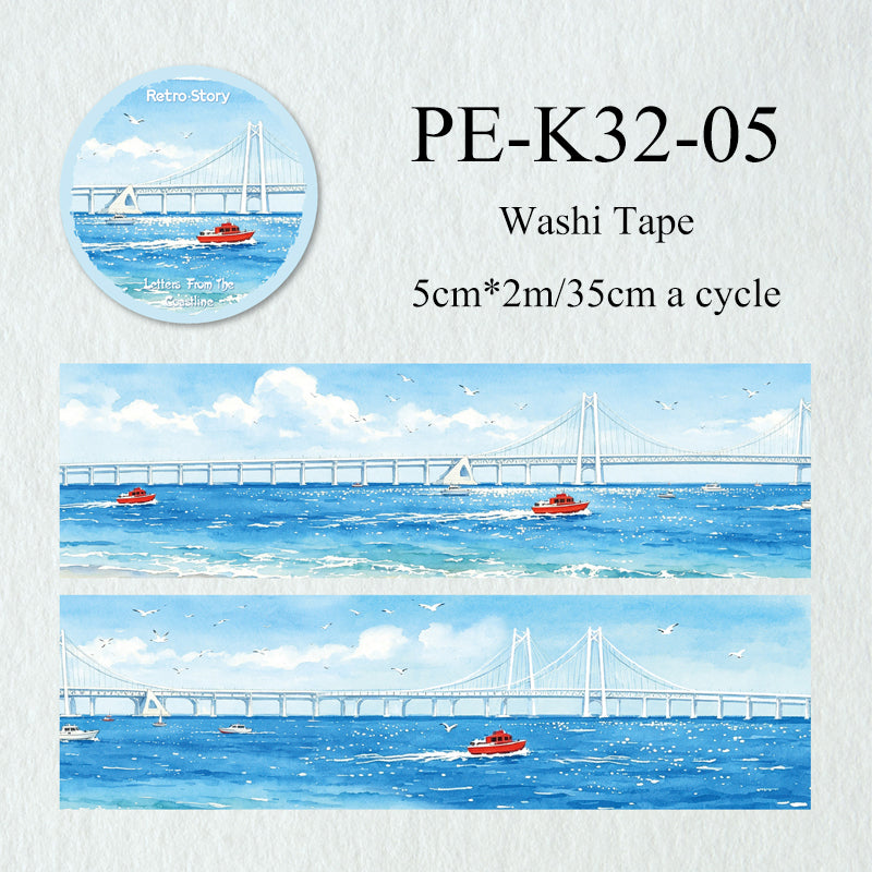 Coastline Correspondence Series Washi Tape