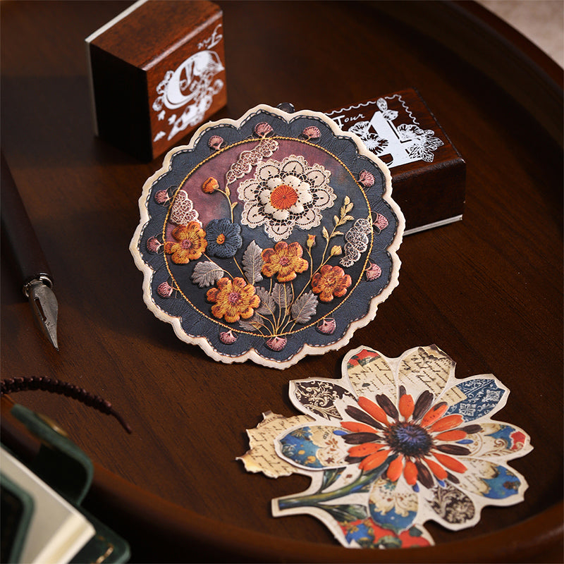Old Time Atmospheres Series Sticker featuring old designs for journaling, scrapbooking and collage