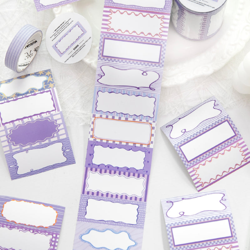 Notes from Salt Island Die Cutting Synthetic Paper Tape featuring island designs for journaling, scrapbooking and collage
