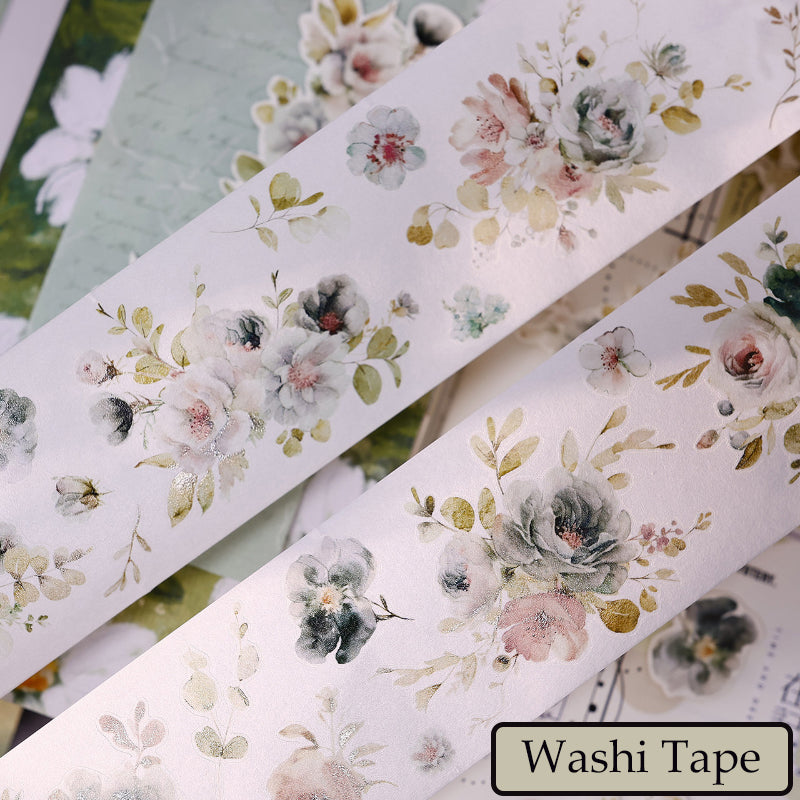 5.5cm*120cm Mountain Mist Die Cutting Washi/PET Tape