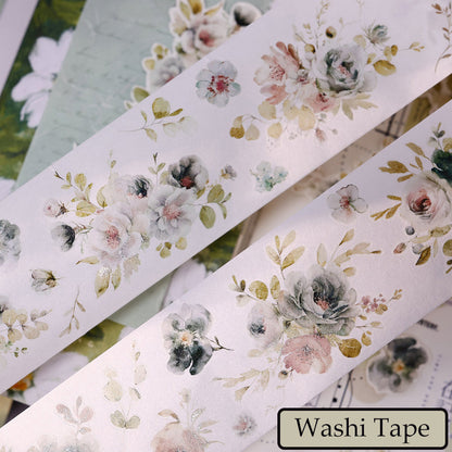 5.5cm*120cm Mountain Mist Die Cutting Washi/PET Tape
