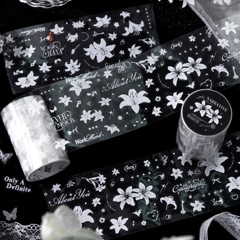 Narrative Series Die Cutting PET Tape for journaling, scrapbooking and collage