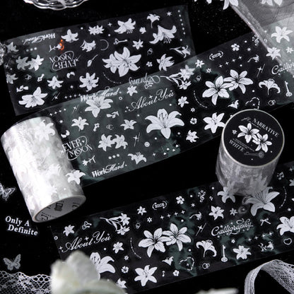 Narrative Series Die Cutting PET Tape for journaling, scrapbooking and collage
