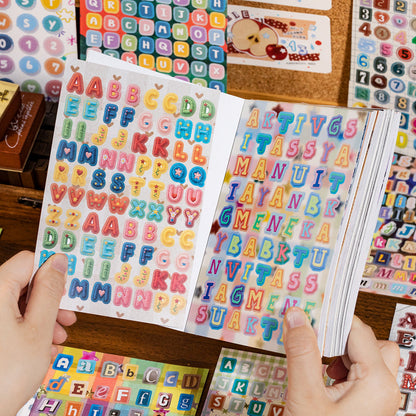 Little Moments Diary Series Sticker Book featuring book designs for journaling, scrapbooking and collage