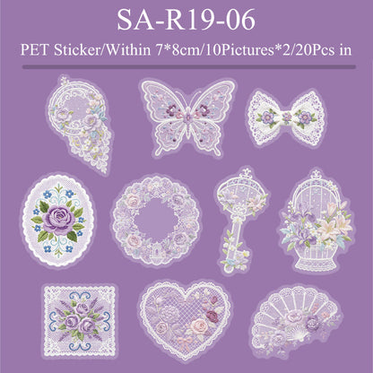 Interlude Floral Series Sticker