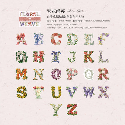 Forest Alphabet Guide Series Sticker
