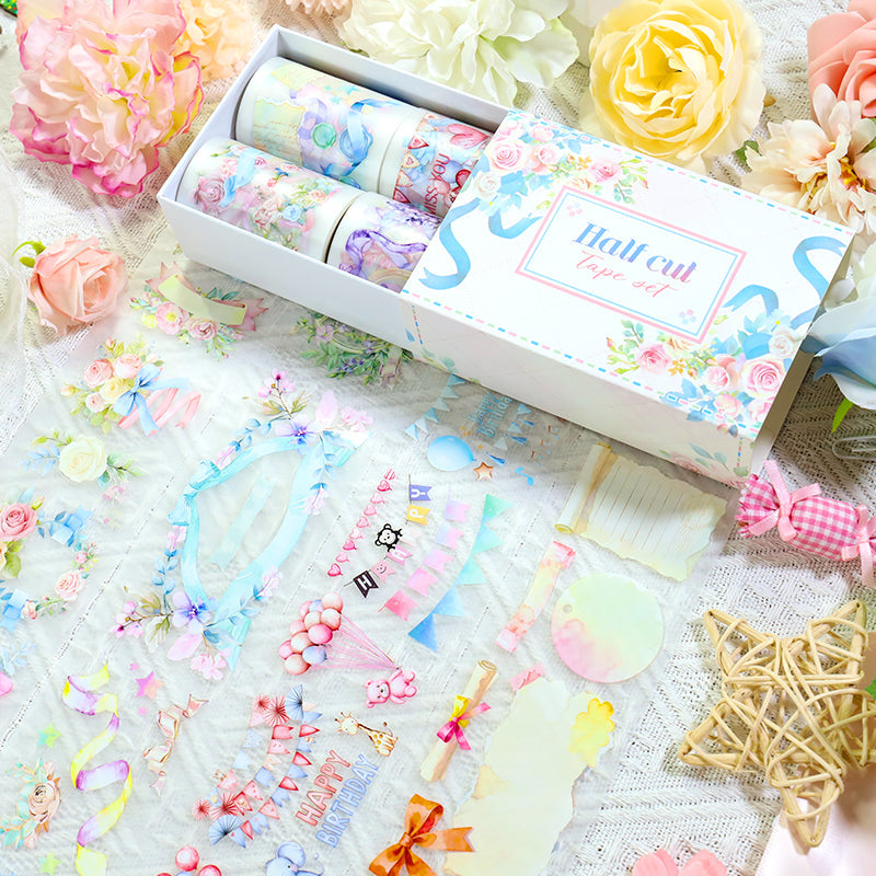 Jianya Yunli Tape Set for journaling, scrapbooking and collage