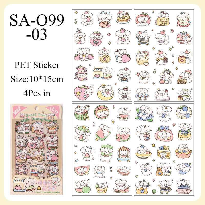 Milk Cute Companion Series Sticker