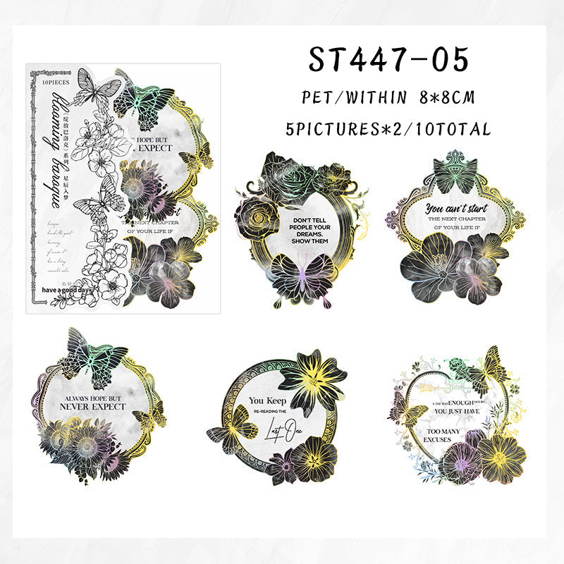 Blooming Baroque Sticker