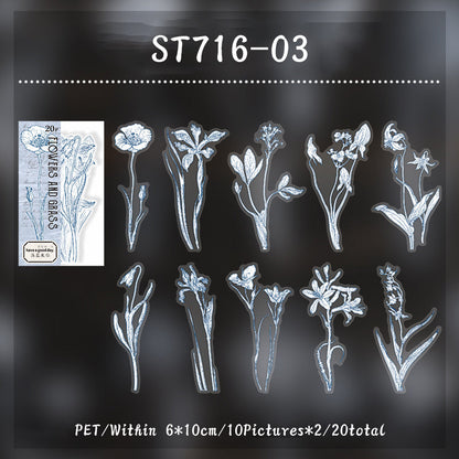 Flower cottage Sticker