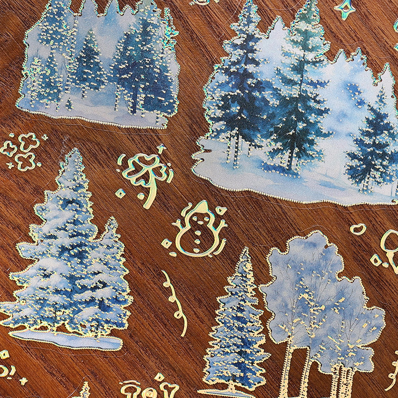 The Golden Tree Shadow Sticker