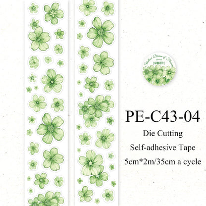 Gleaming Dream Series Die Cutting Self-adhesive Tape