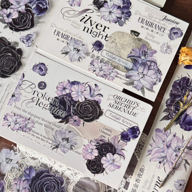 6cm*150cm Lily Serenade Die Cutting Washi/PET Tape